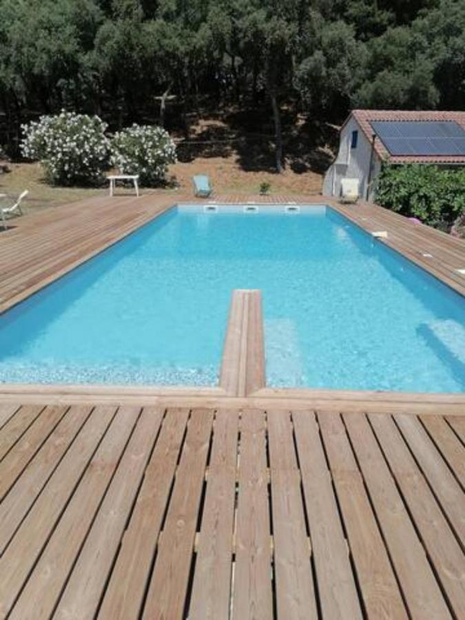 Gites Carbuccia En Corse Avec Piscine Chauffee Luaran gambar