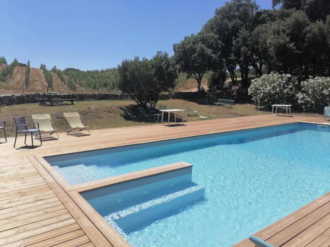 Gites Carbuccia En Corse Avec Piscine Chauffee Luaran gambar
